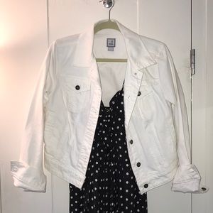EUC White Jean Jacket